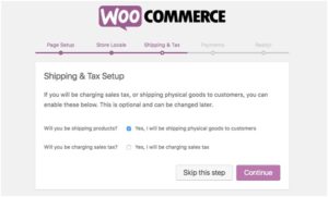 shipping and tax